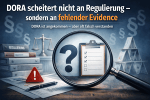 DORA scheitert nicht an Regulierung